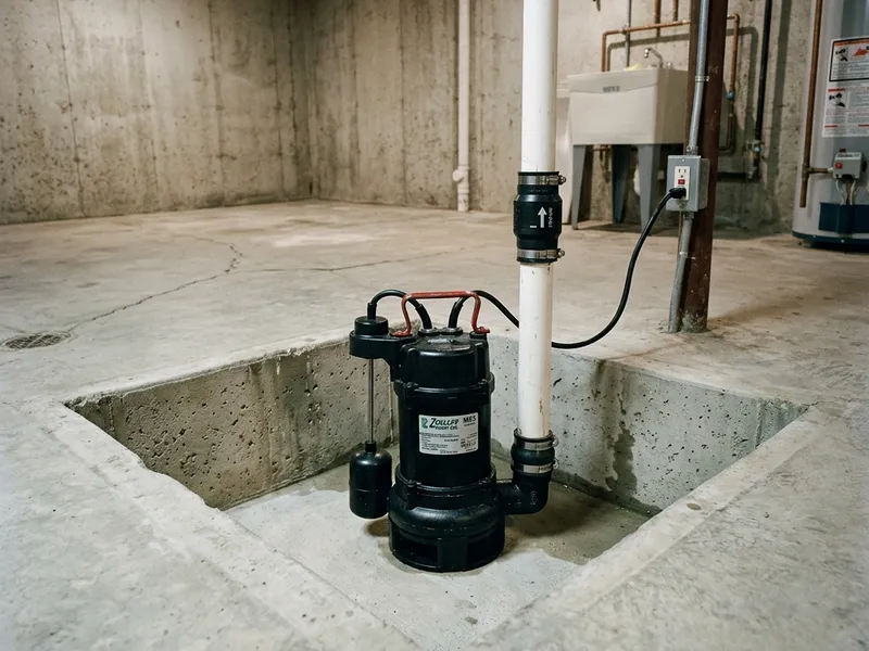 Sump Pump Installation Plumber in Pocasset, OK